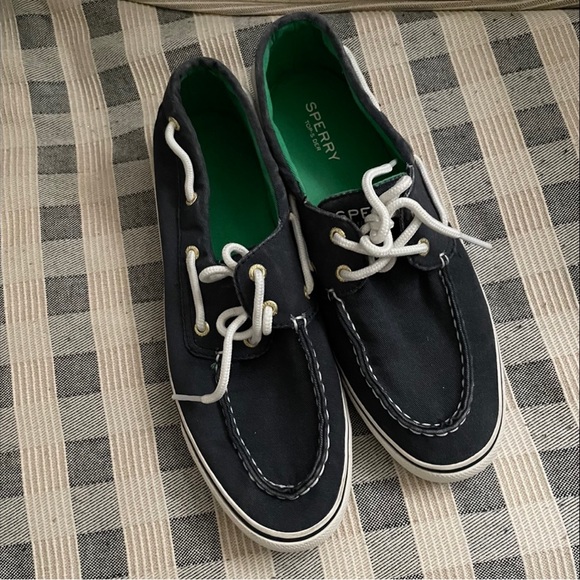 Sperry Shoes - Boat Shoes Navy - Sperry Shoes WORN ONCE